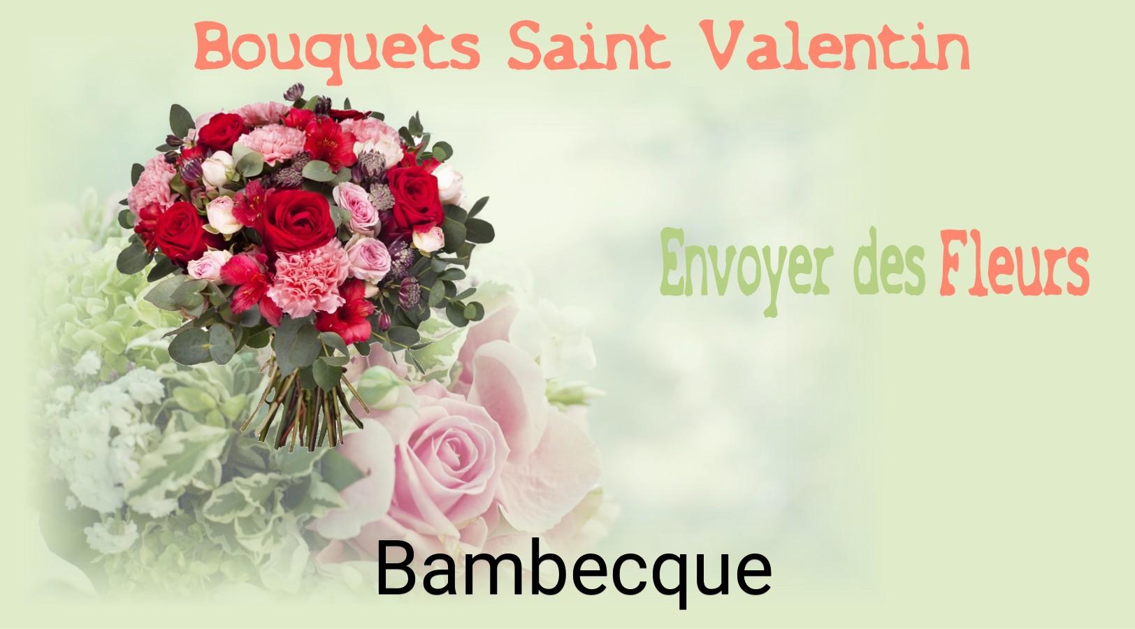 Roses de Saint-Valentin livrées à Bambecque